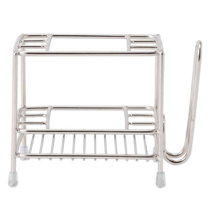Stainless Steel Wire Toothbrush Holder Square