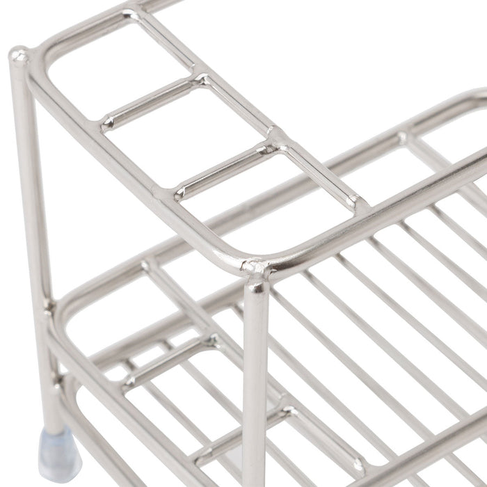 Stainless Steel Wire Toothbrush Holder Square