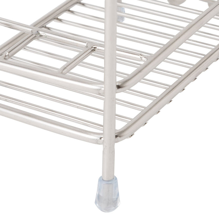 Stainless Steel Wire Toothbrush Holder Square