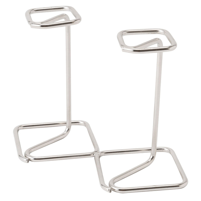 Stainless Steel Wire Toothbrush Holder Double