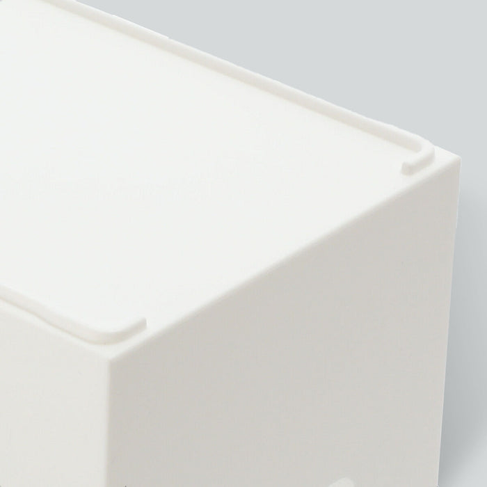 STORAGE BOX CLANE LOW WH