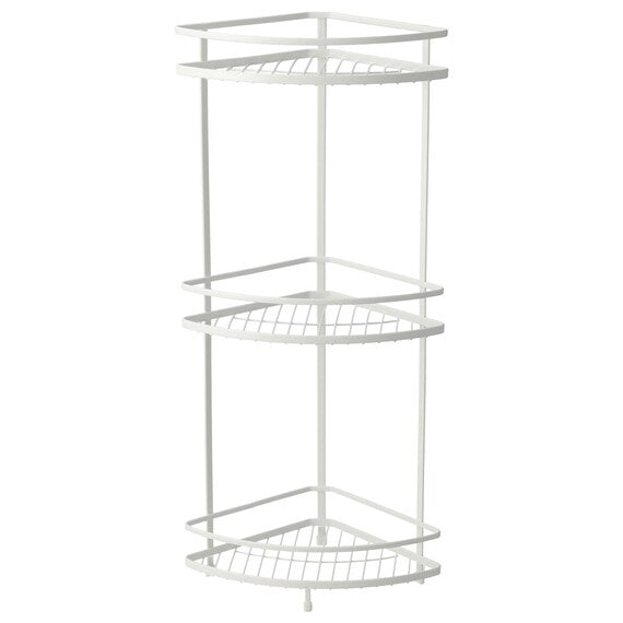 Wire Bath Rack 3-Tier Corner Piatto 2 W27.7D20H61