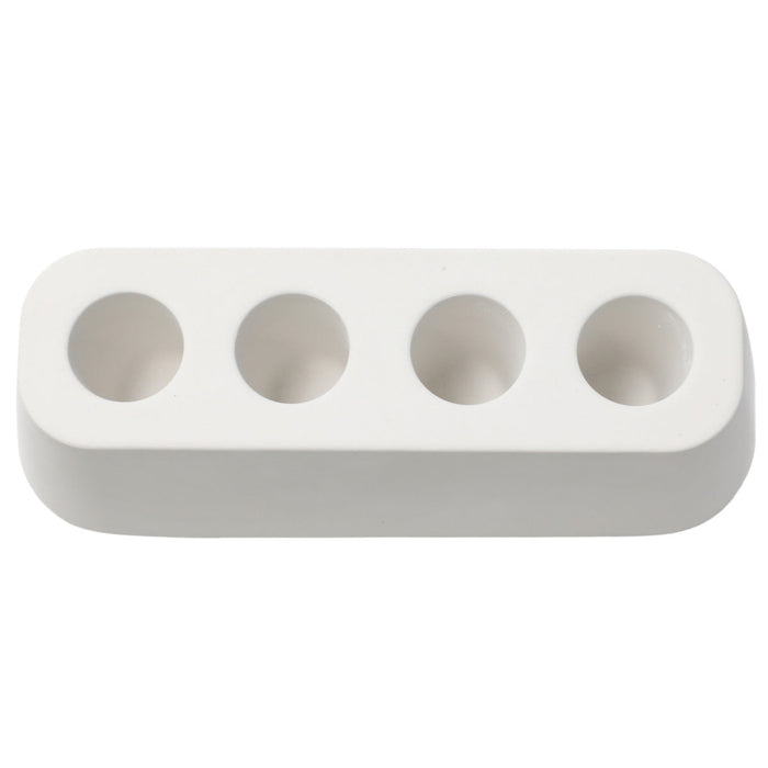 Porous Ceramic Toothbrush Stand 4 WH