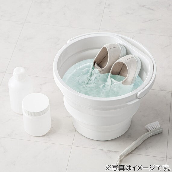 Foldable Bucket 10L WH DY03