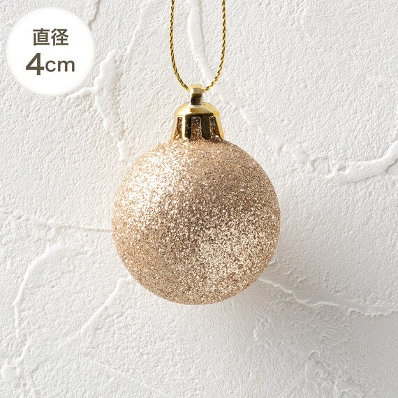 CHRISTMAS ORNAMENTS 30P RED & GREEN MIX N2ST