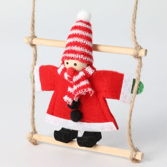 CHRISTMAS ORNAMENT HANGING SANTA N2GL