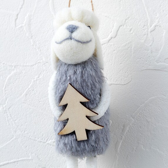 HANGING ORNAMENT TREE SHEEP 2NGL