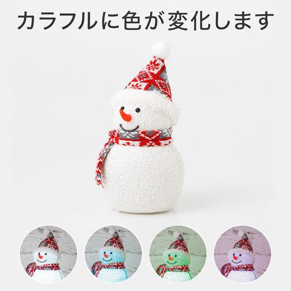 LED ORNAMENT SNOWMAN M RE N3FL