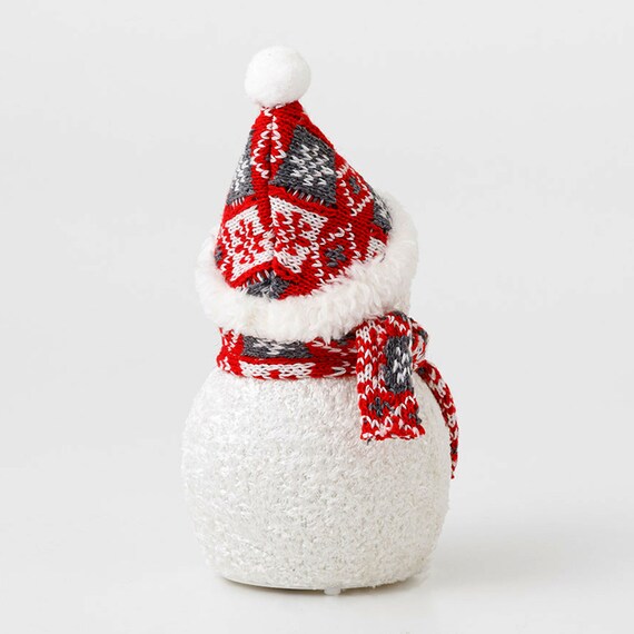 LED ORNAMENT SNOWMAN M RE N3FL