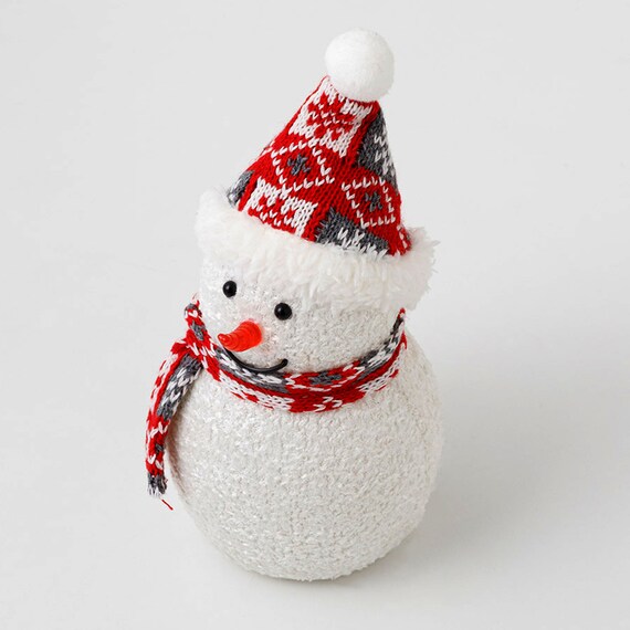 LED ORNAMENT SNOWMAN M RE N3FL
