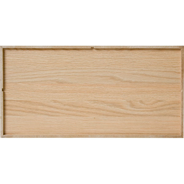 Storage Box Natural Wood 2-Tier NA