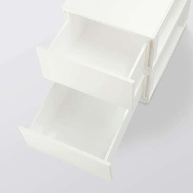 Drawer N-Inbox 2 V Half 2-Tier WH