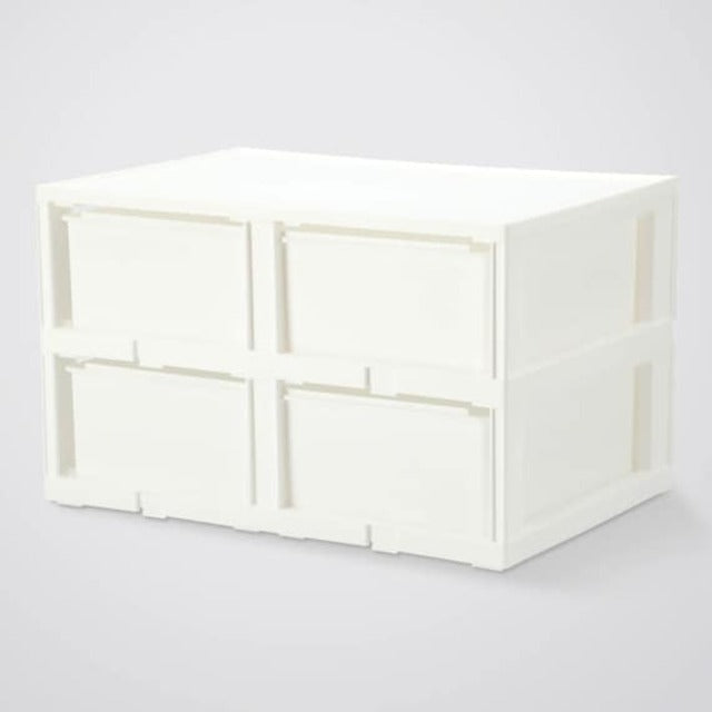Drawer N-Inbox 2 Reg 2-Tier 3DR WH