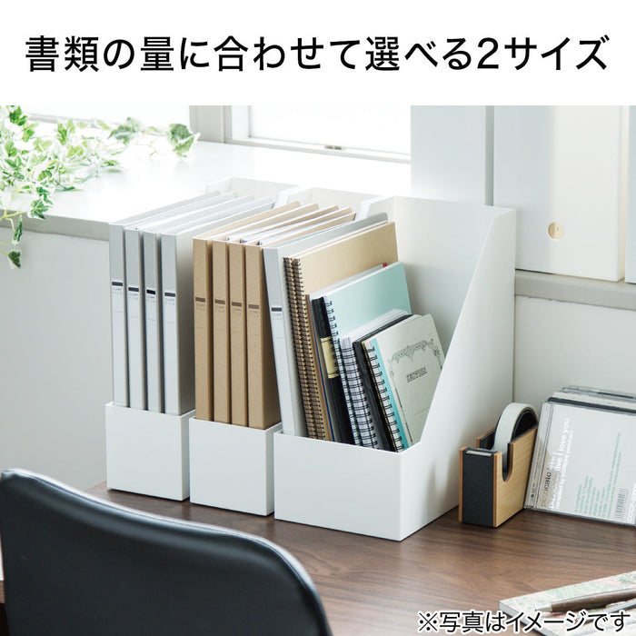 A4 FILE STAND WIDE ALL WH