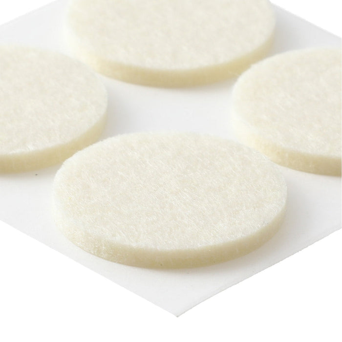 CUSHION COVER FELT 12 PCS WH