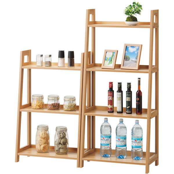 Wood Shelf 3-Tier Ladder N NA