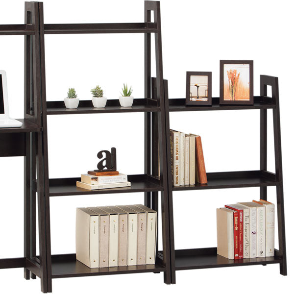 Wood Shelf 4-Tier Ladder N DBR