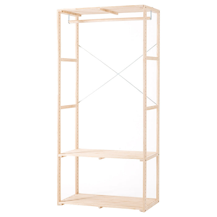Pine Wardrobe Manx 2 8345