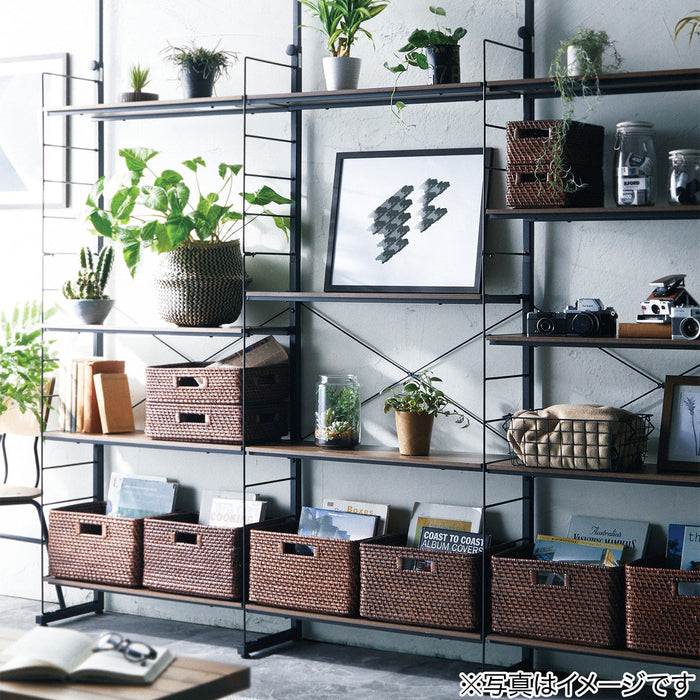 Height Adjustable Wardrobe/Shelf Additional Side Parts BK