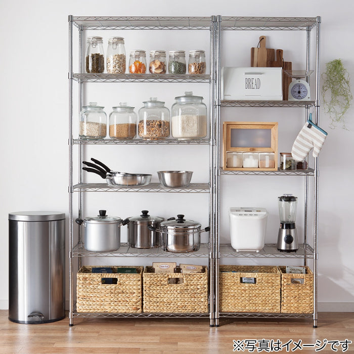 RACK BAJA CUSTOM 6040 2 TINGKAT WH