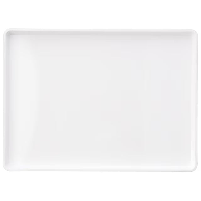 NON-SLIP TRAY WH S (30 X 22 X 1.7CM)