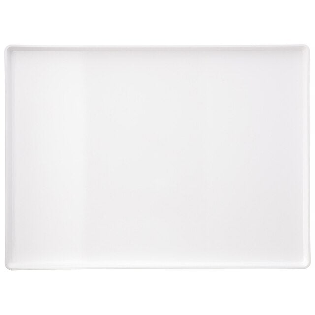 NON-SLIP TRAY WH M (36 X 28 X 1.7CM)