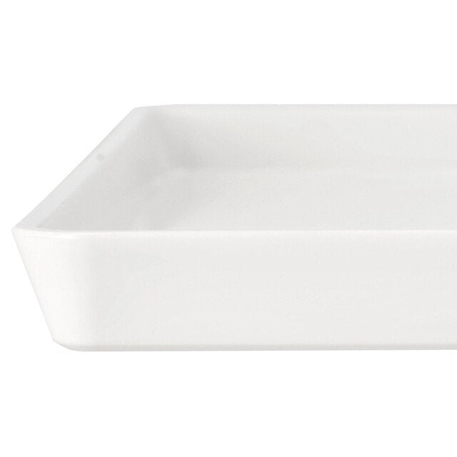NON-SLIP TRAY WH M (36 X 28 X 1.7CM)