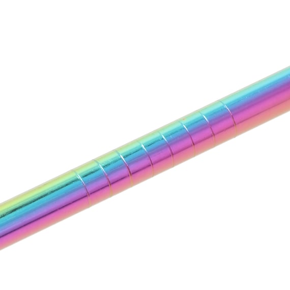 Rainbow Stainless Steel Straw