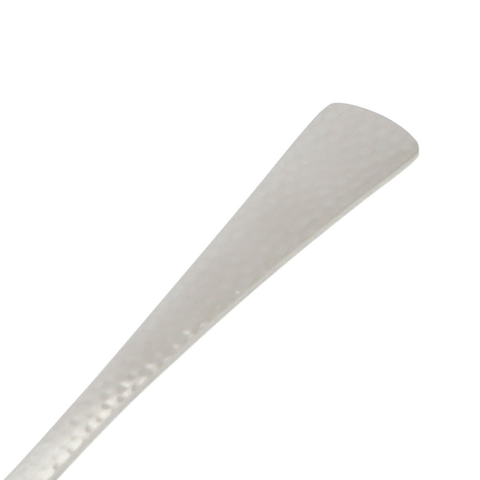 Dessert Spoon Hammered Pattern