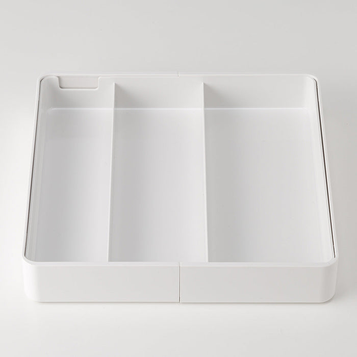 2-Way Extension Cutlery Tray WH N-Blanc
