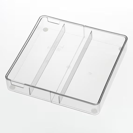 2 WAY EXTENSION CUTLERY TRAY CL N-BLANC