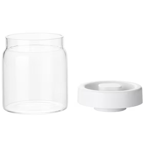 PUSH VACUUM GLASS CANISTER RL01M