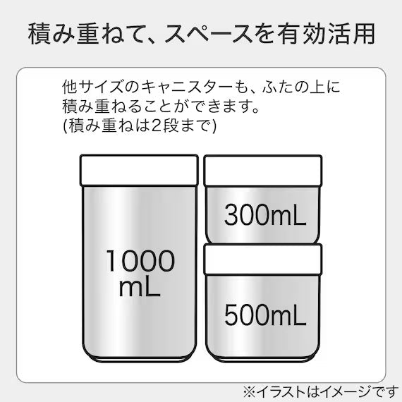 GLASS CANISTER SH500