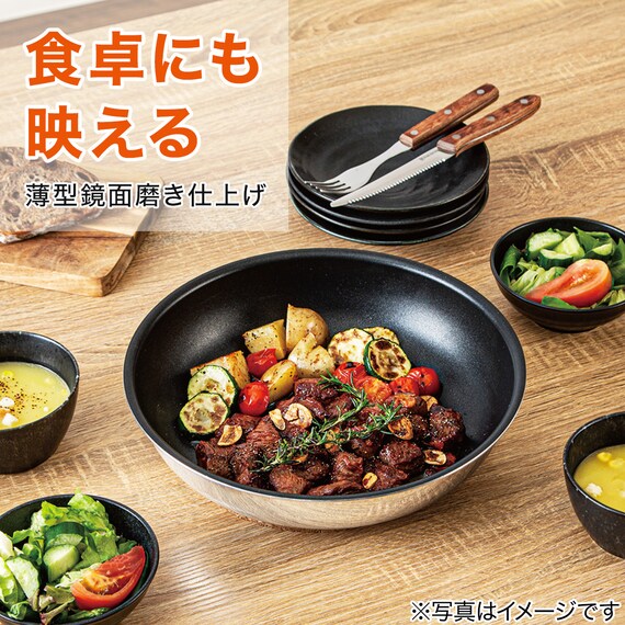 IH Light Pot & Frypan with Detachable Handle 5-Pcs Set KS2
