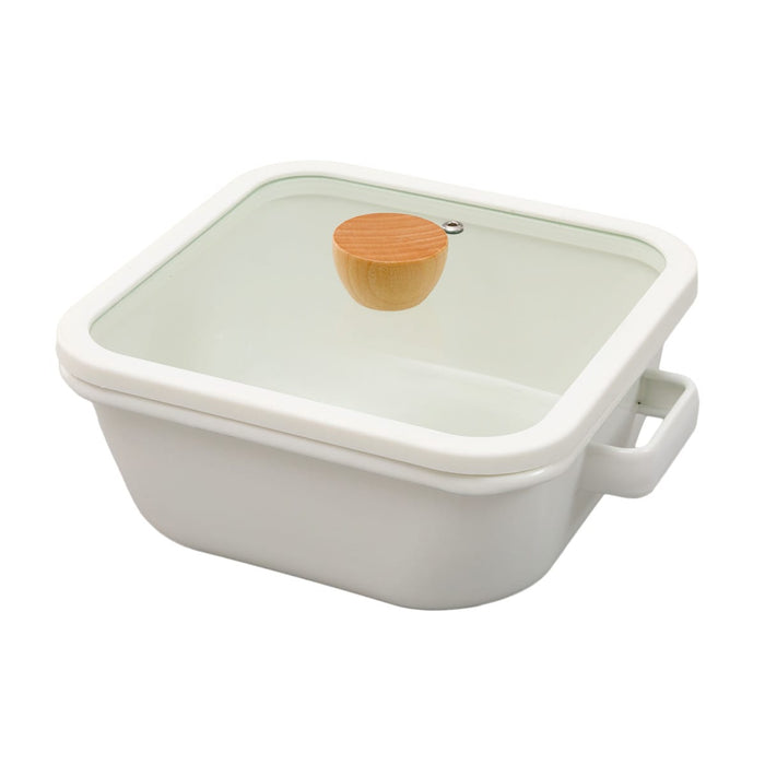 Square Enamel Pot 20CM