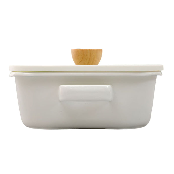 Square Enamel Pot 20CM