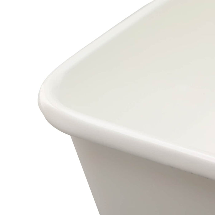 Square Enamel Pot 20CM