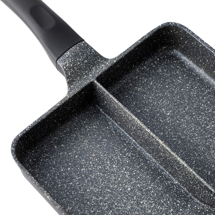 IH DIVIDED FRYING PAN 16X20CM