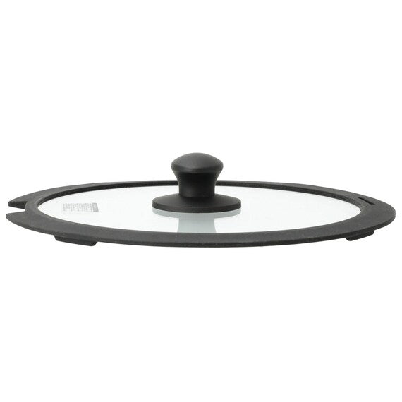 Silicone-Rimmed Glass Lid for Toreru Series (28CM)