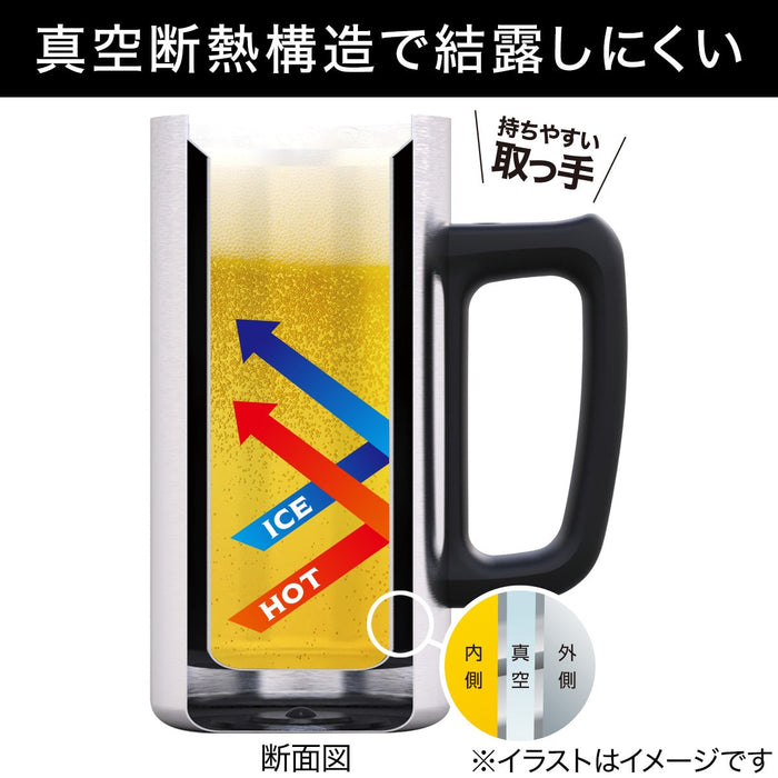 Stainless Steel Beer Mug Prost 470ML SI