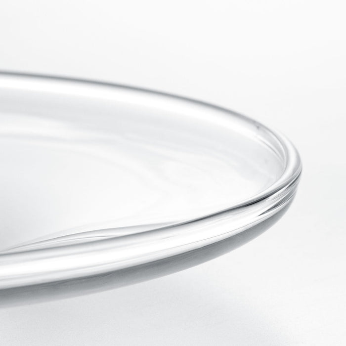 Heat-Resistant Glass Cup and Saucer 300ML MC-03