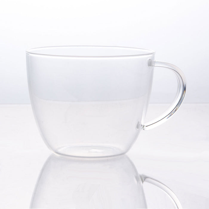 Heat-Resistant Glass Mug Cup 435ML DG806