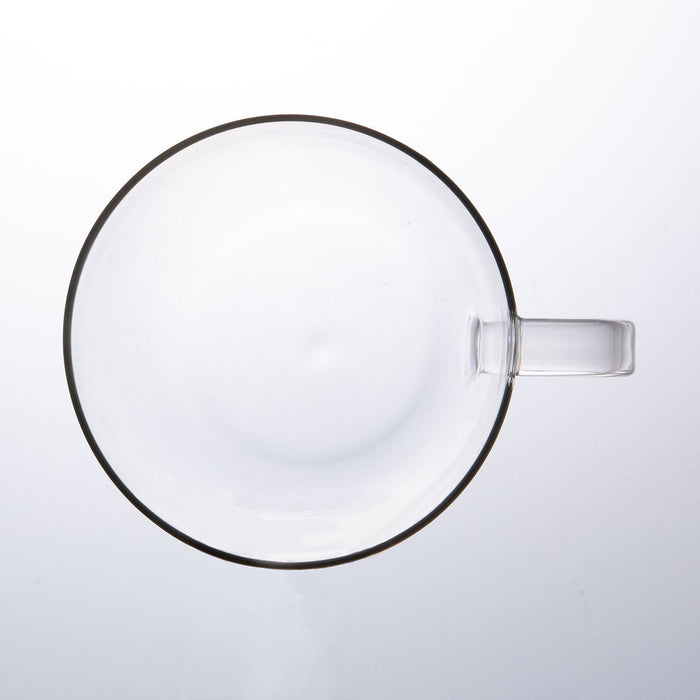 Heat-Resistant Glass Mug Cup 435ML DG806