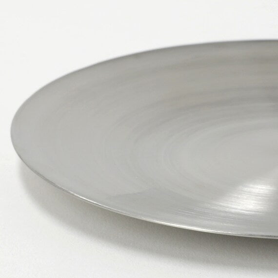 Stainless Round Plate D15xH8.5 CS 017