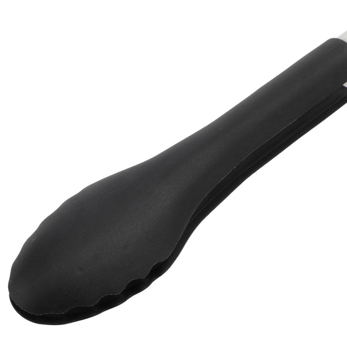SILICONE STAINLESS TONG L KT03