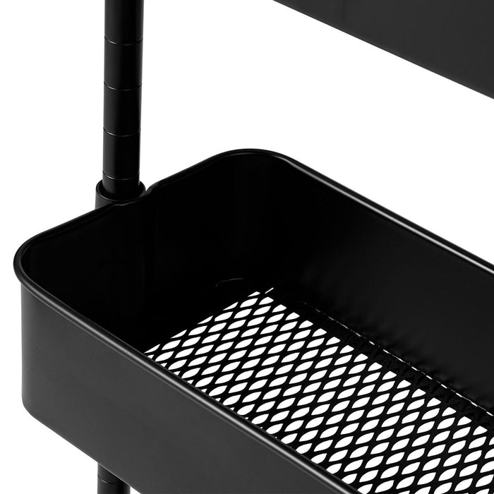 Steel Wagon Trolley 3 Slim BK