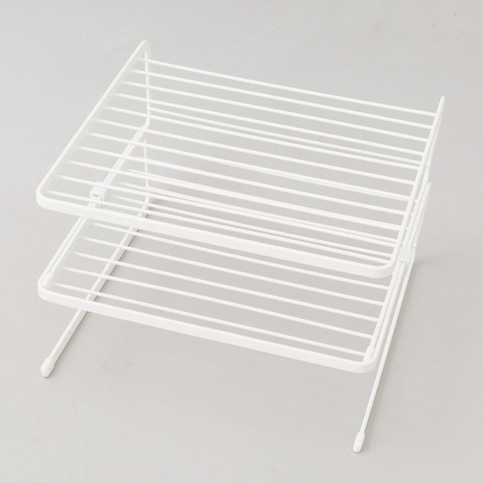 2-Tier Plate Rack Flat