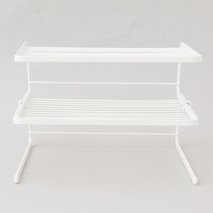 2-Tier Plate Rack Flat