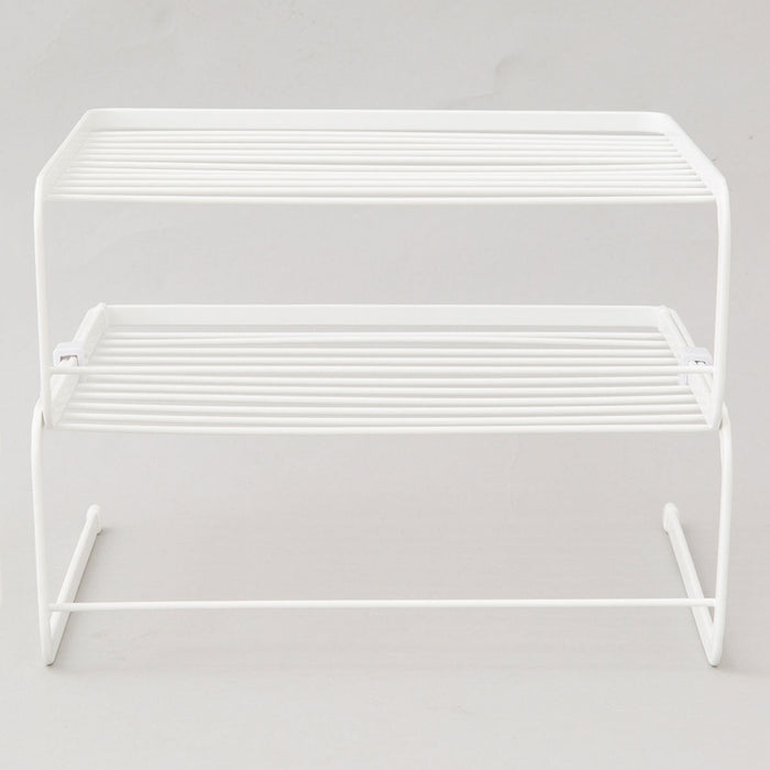 2-Tier Plate Rack Flat