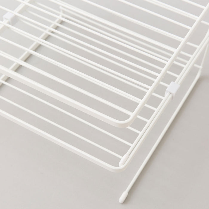 2-Tier Plate Rack Flat